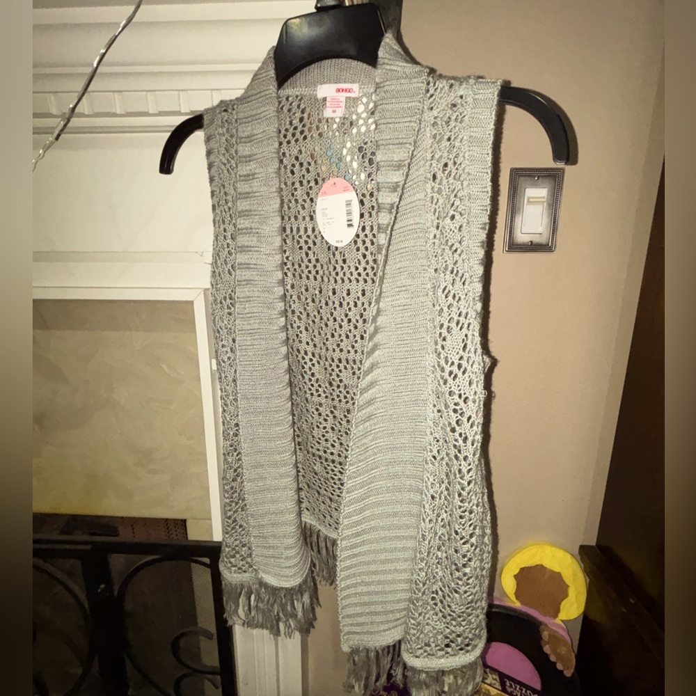 Knit vest, Bongo, Size-M